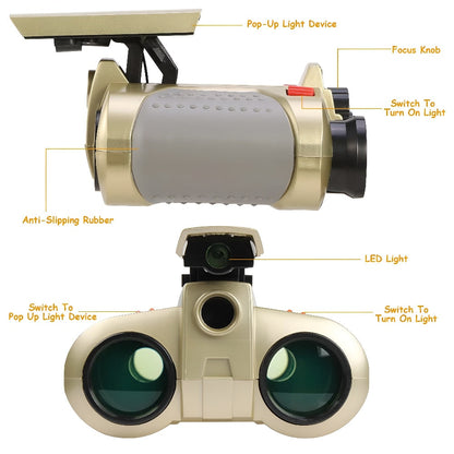 Kids Binoculars Outdoor Adventure Binoculars Night Vision Binoculars - Image 8