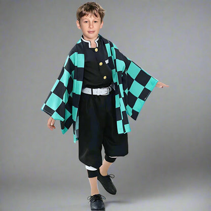 Kids Kimono Costume Anime Kimono Outfit Children's Cosplay Costume Women's - Image 1