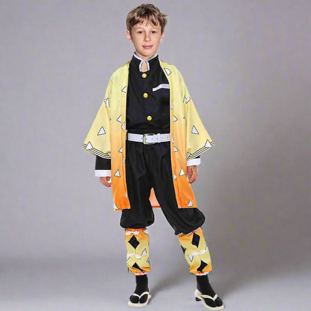 Kids Kimono Costume Anime Kimono Outfit Children's Cosplay Costume Women's - Image 4