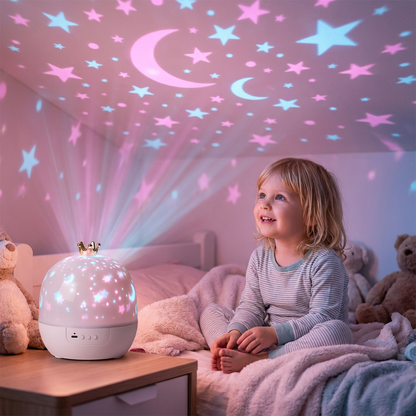 Kids Night Light Projector Rotating - Image 2