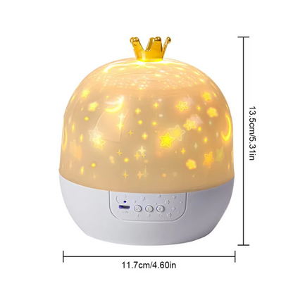 Kids Night Light Projector Starry Rotating Timer Switch - Image 3