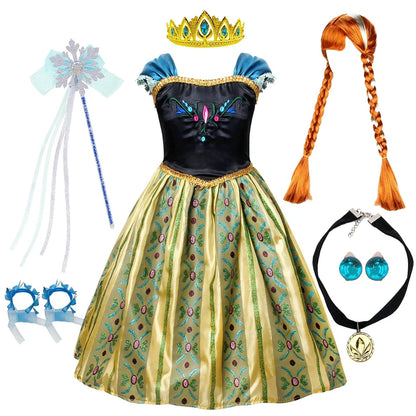 Kids Princess Dress Girls Cosplay Costume Women's Halloween Costume - Image 12