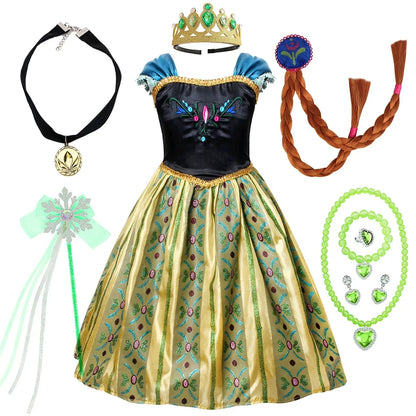 Kids Princess Dress Girls Cosplay Costume Women's Halloween Costume - Image 18