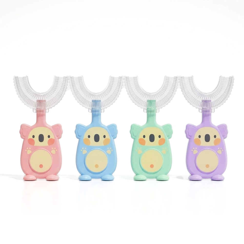 Kids Toothbrush Women's U-Shaped Fun Design Little Ones 360 Toothbrush - Image 1