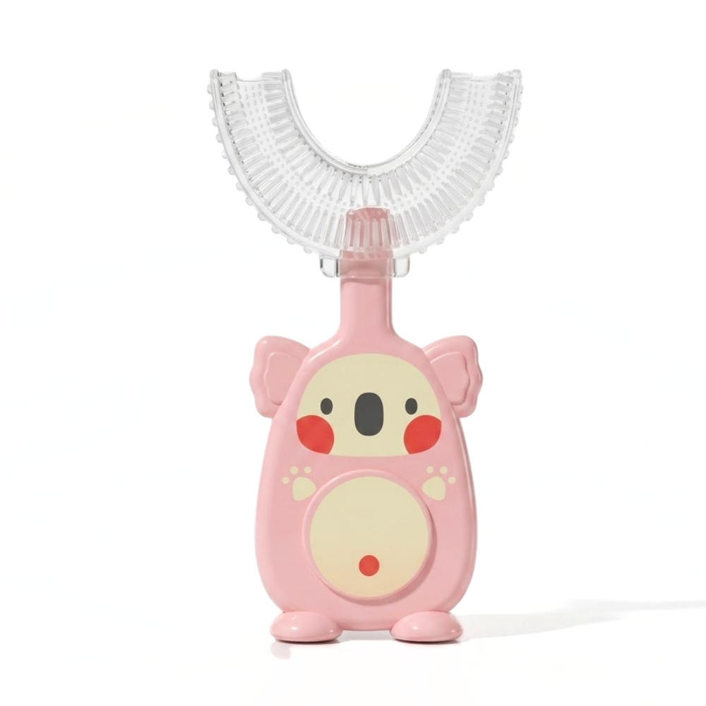 Kids Toothbrush Women's U-Shaped Fun Design Little Ones 360 Toothbrush - Image 3