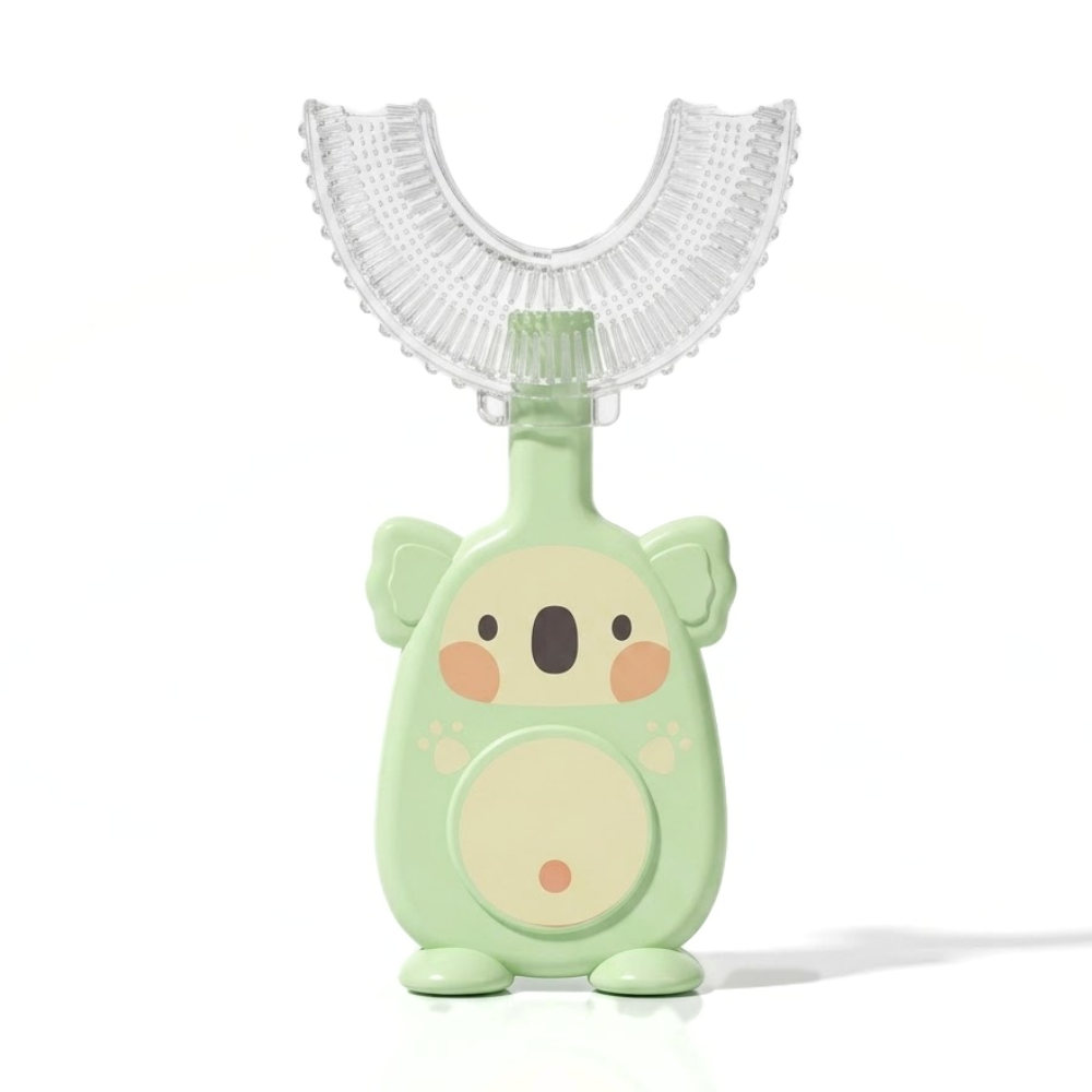 Kids Toothbrush Women's U-Shaped Fun Design Little Ones 360 Toothbrush - Image 7