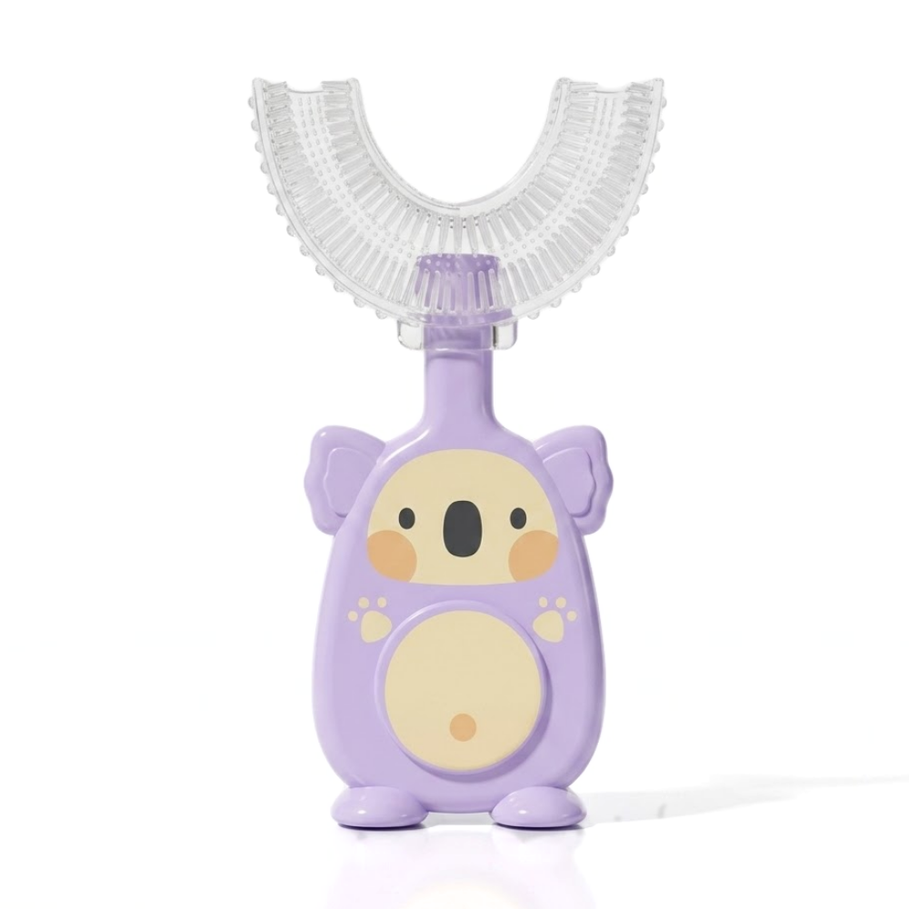 Kids Toothbrush Women's U-Shaped Fun Design Little Ones 360 Toothbrush - Image 9