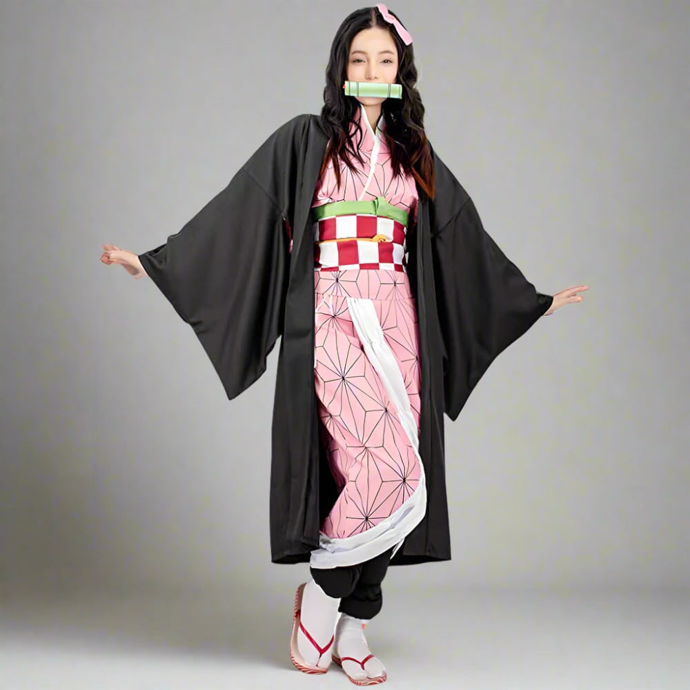 Kimono Costume Anime Costume Set Cosplay Costume - Image 1