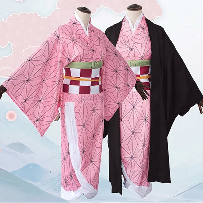 Kimono Costume Anime Costume Set Cosplay Costume - Image 2