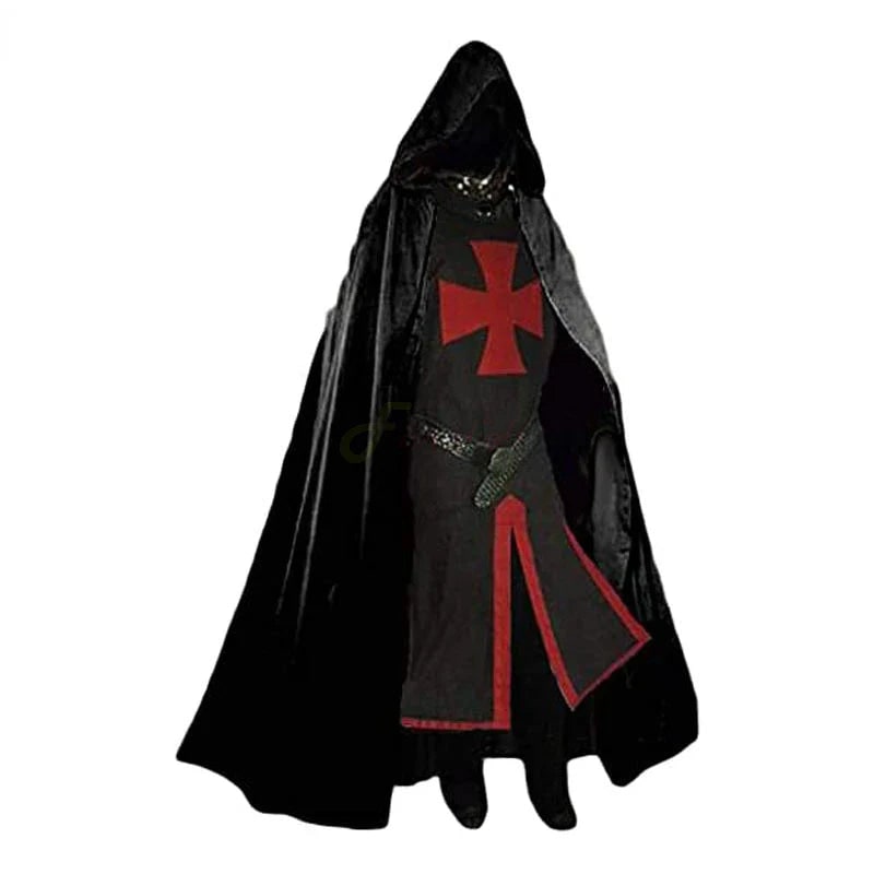 Knights Templar Costume Halloween Costume Knights Templar Renaissance - Image 6