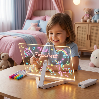 LED Drawing Board Light Up Educational Toy Usb Powered - Image 1