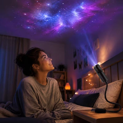 LED Night Light Projector 10 Starry Projection Effects - Image 1