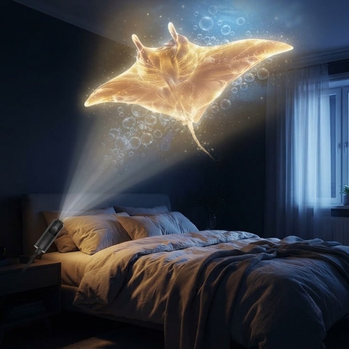 LED Night Light Projector 10 Starry Projection Effects - Image 2