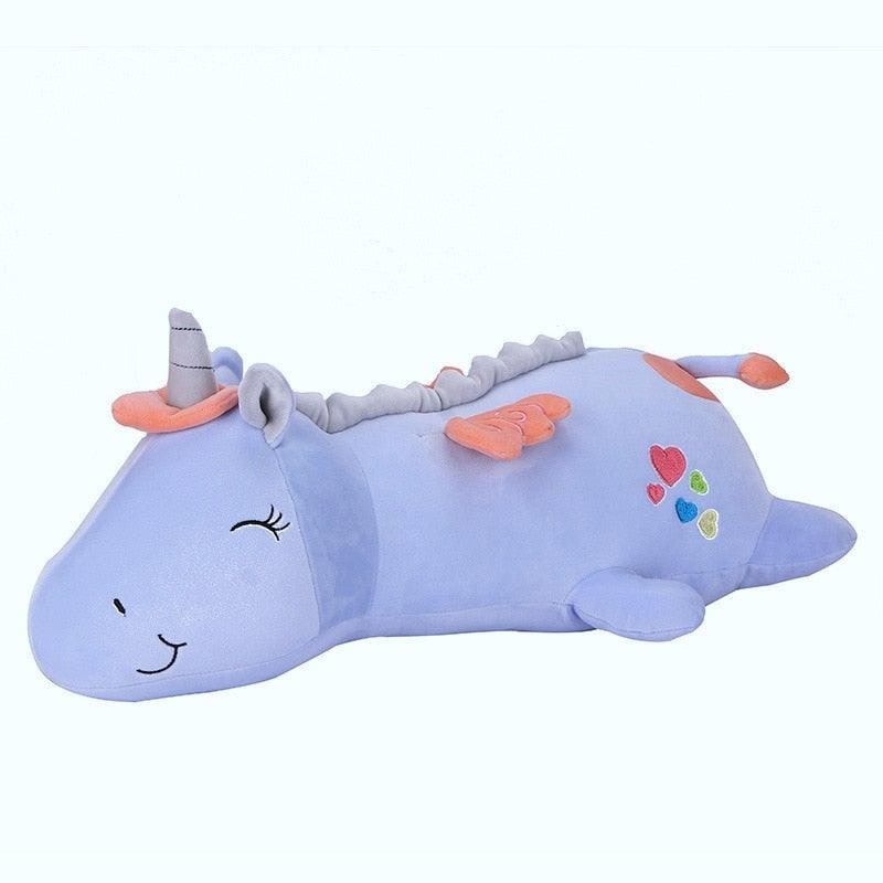 Luminous Unicorn Plush Night Light Rainbow LED Decor - Image 5