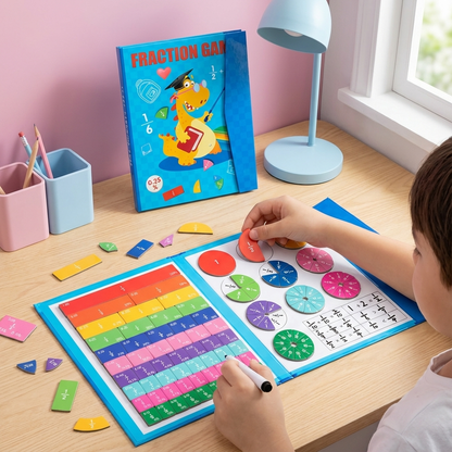 Magnetic Math Game Educational Toy Interactive Math Game - Image 1