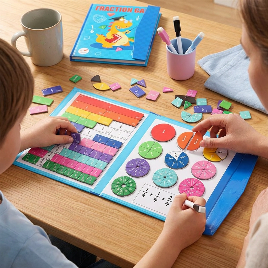 Magnetic Math Game Educational Toy Interactive Math Game - Image 2