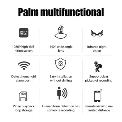 Mini WIFI Camera 1080p Night Vision Motion Alerts Home Security - Image 3