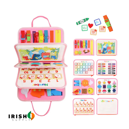 Montessori Busy Board Toddlers Learning Toy Skill Development - Image 6