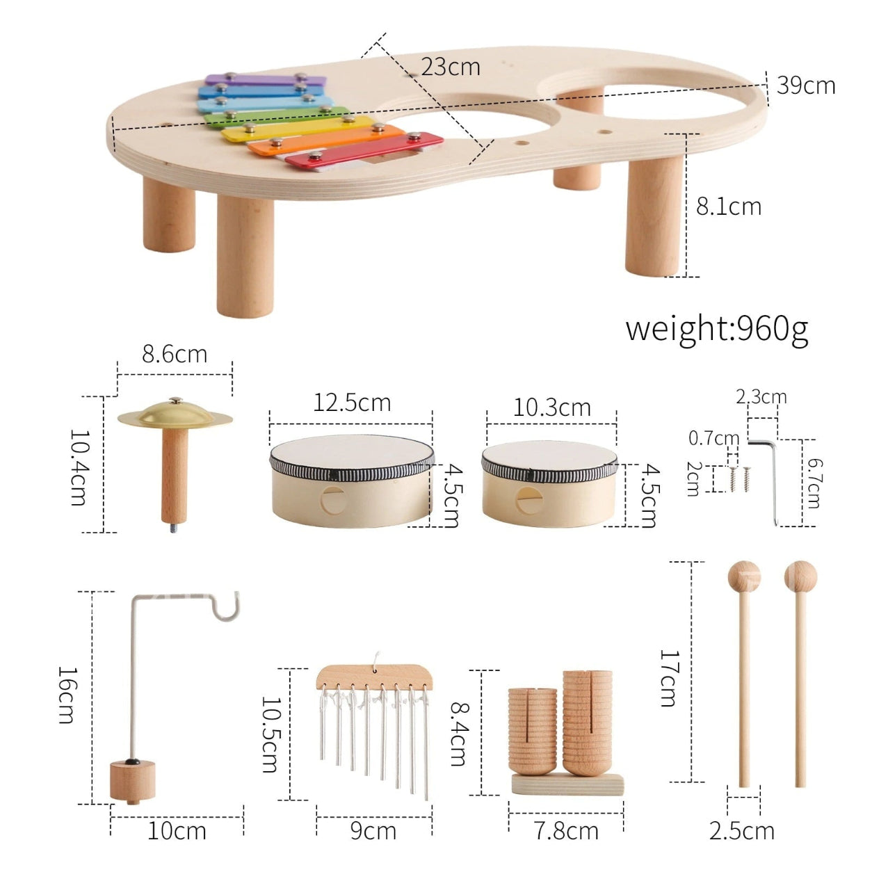 Montessori Philosophy Children's Musical Instruments Toy - Image 6