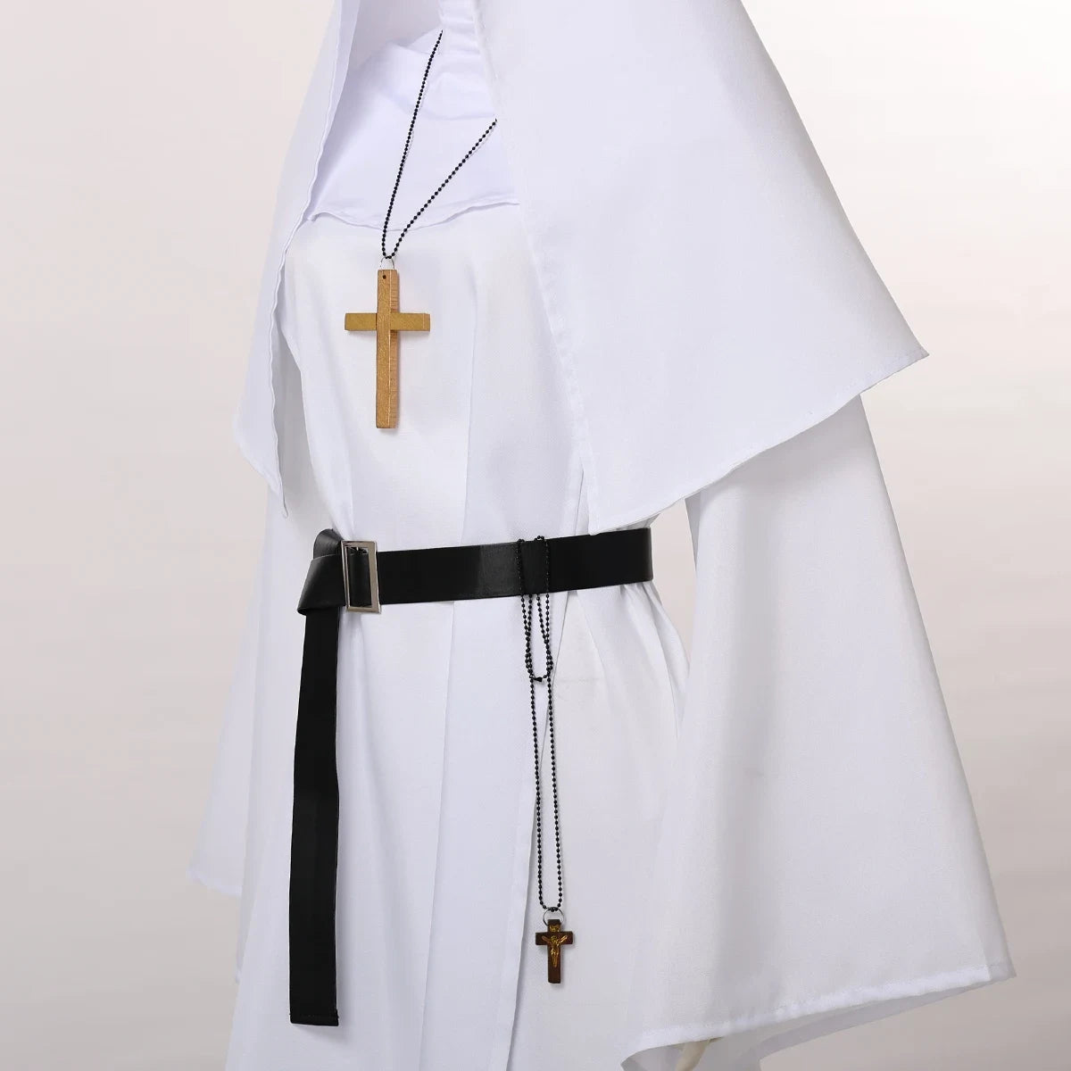 Nun Costume Cosplay Nun Dress Halloween Costume Halloween Outfit - Image 5