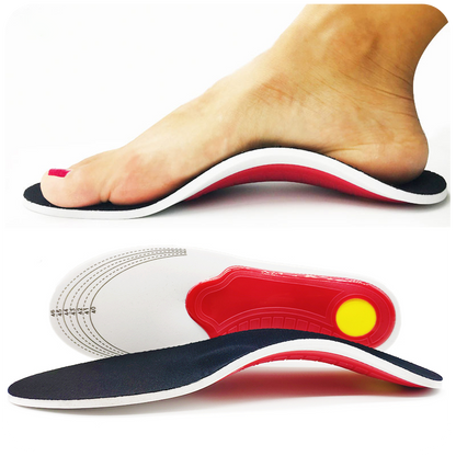 Orthotic Insoles Flat Feet and Pronation Support Comfort Fit - Image 1