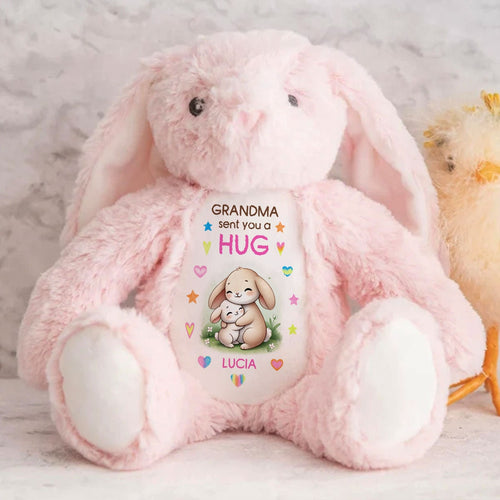 Personalized Bunny Custom Stuffed Animal Stuffed Bunny Gift - Image 1