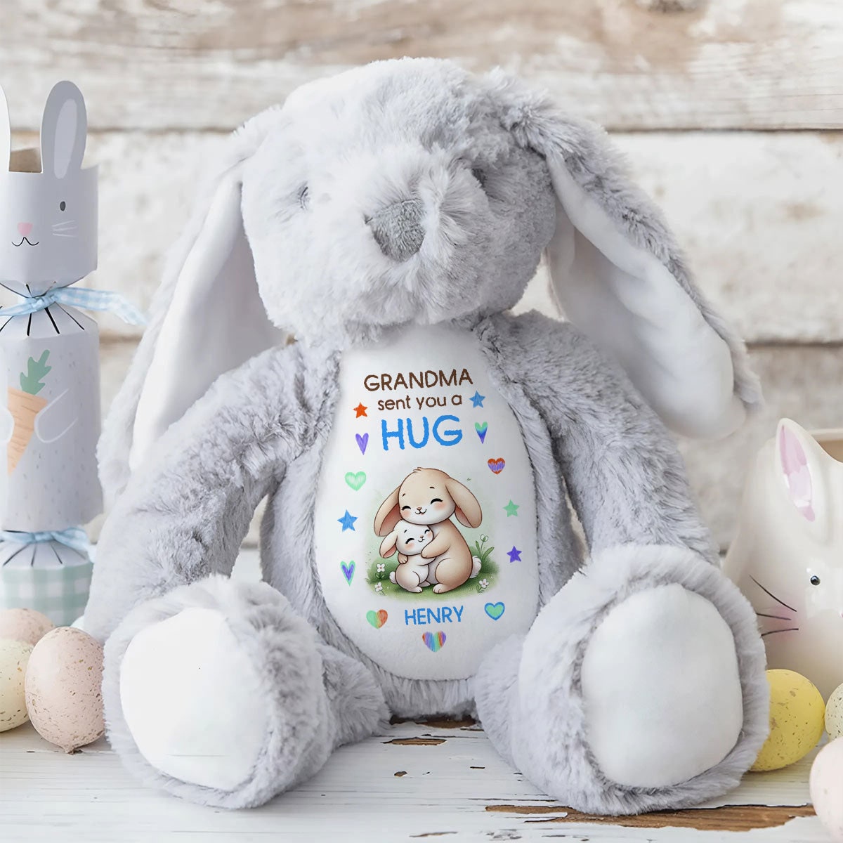 Personalized Bunny Custom Stuffed Animal Stuffed Bunny Gift - Image 4