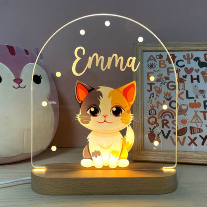 Personalized Night Light Cute Elephant Design Warm Glow - Image 13
