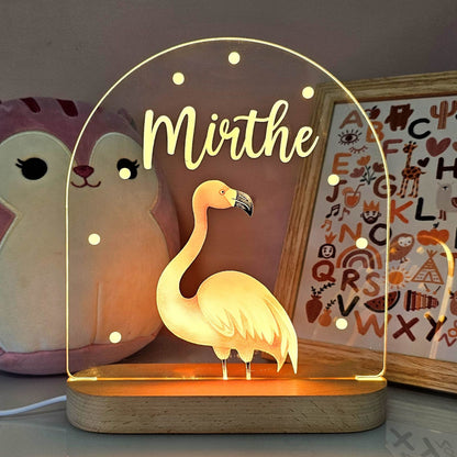 Personalized Night Light Cute Elephant Design Warm Glow - Image 6