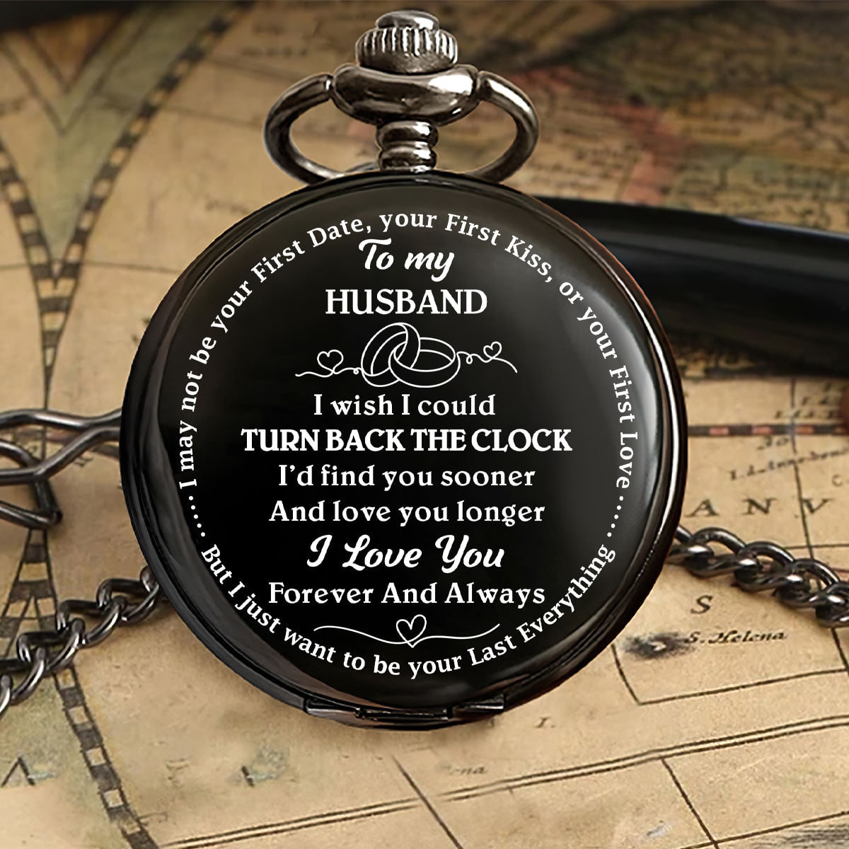 Personalized Pocket Watch Custom Pocket Watch Engraved Pocket Watch - Image 5