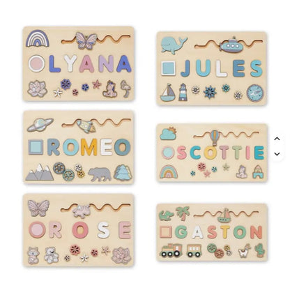 Personalized Puzzle Wooden Toy Custom Name Puzzle - Image 11