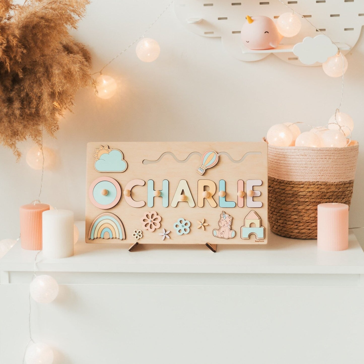 Personalized Puzzle Wooden Toy Custom Name Puzzle - Image 2
