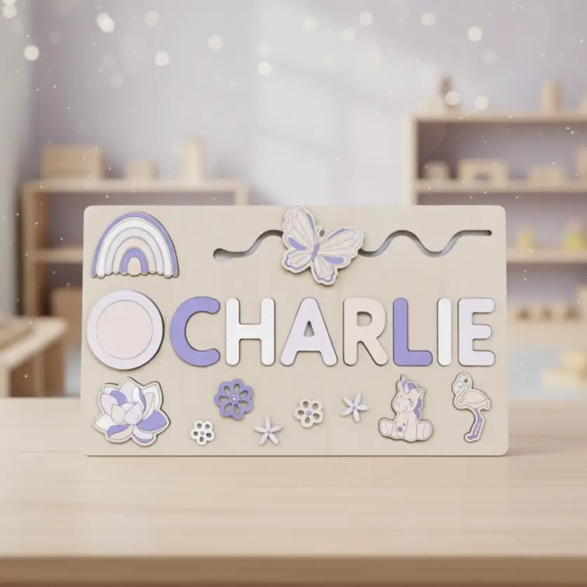 Personalized Puzzle Wooden Toy Custom Name Puzzle - Image 6