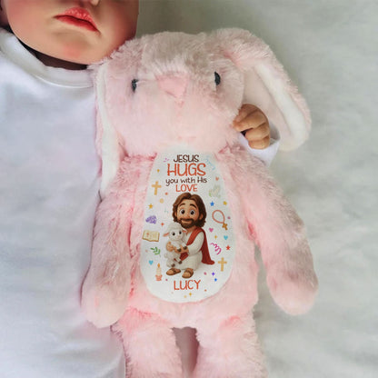 Personalized Stuffed Animal Soft Toy Plush Bunny Gift - Image 5