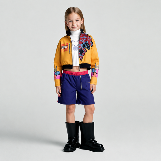 Kids Costume Set Performance Outfit Dress Up Party Clothing