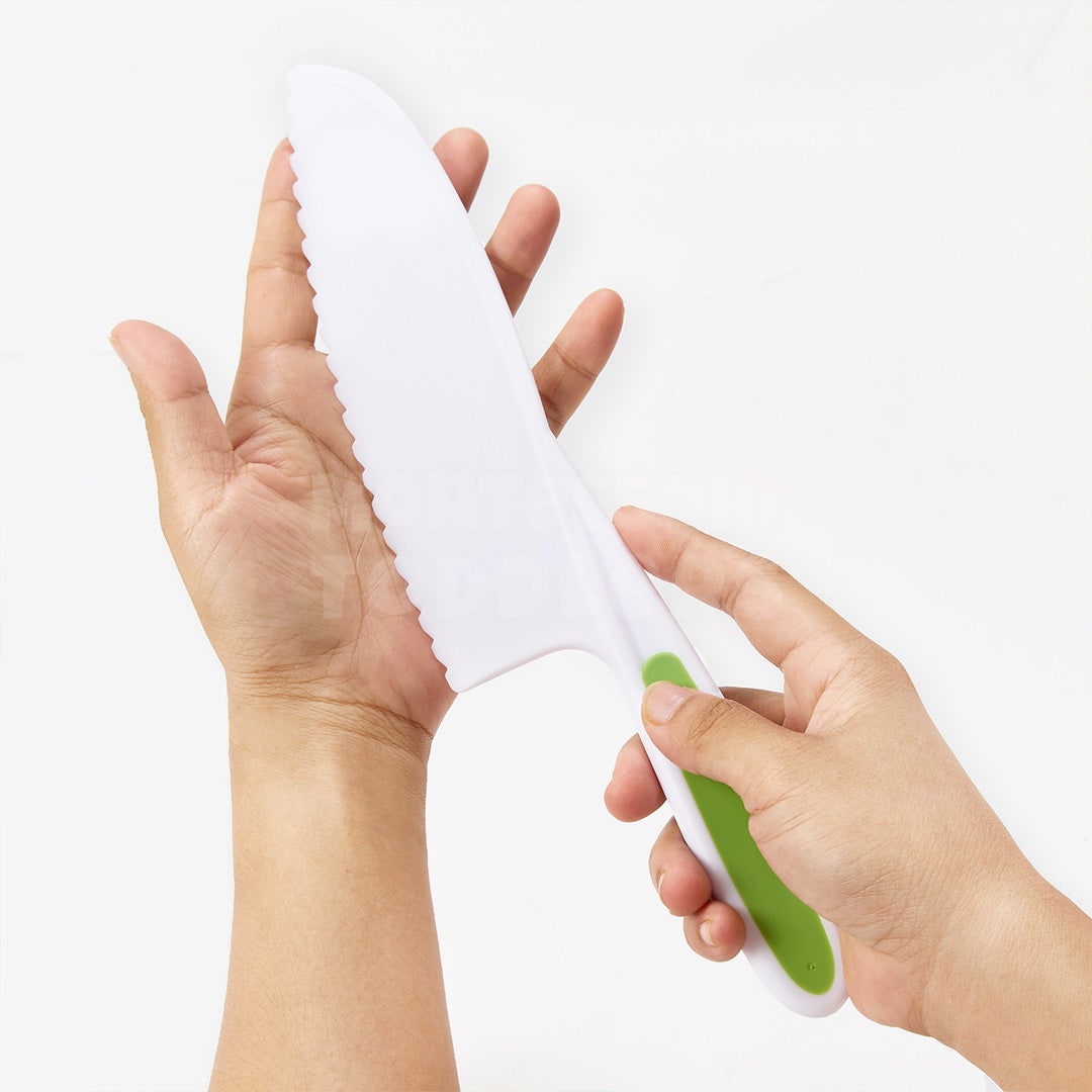 Plastic Cutting Board Set Kitchen Toddler Easy Grip Handles - Image 6