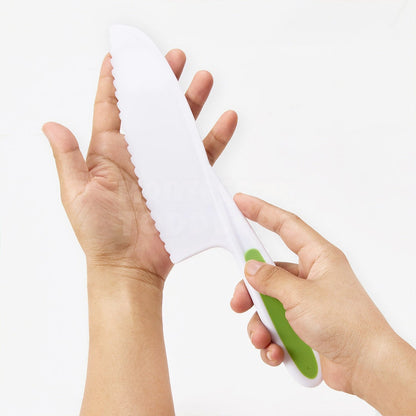 Plastic Cutting Board Set Kitchen Toddler Easy Grip Handles - Image 6