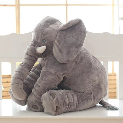 Plush Elephant Pillow Nursery Soft Comfort Cushion - Image 5