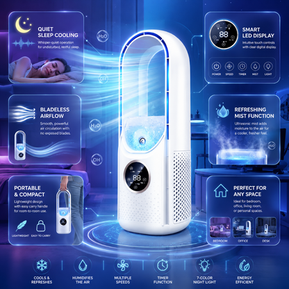 Portable Air Conditioner Cooling Fan Remote Control Design - Image 4