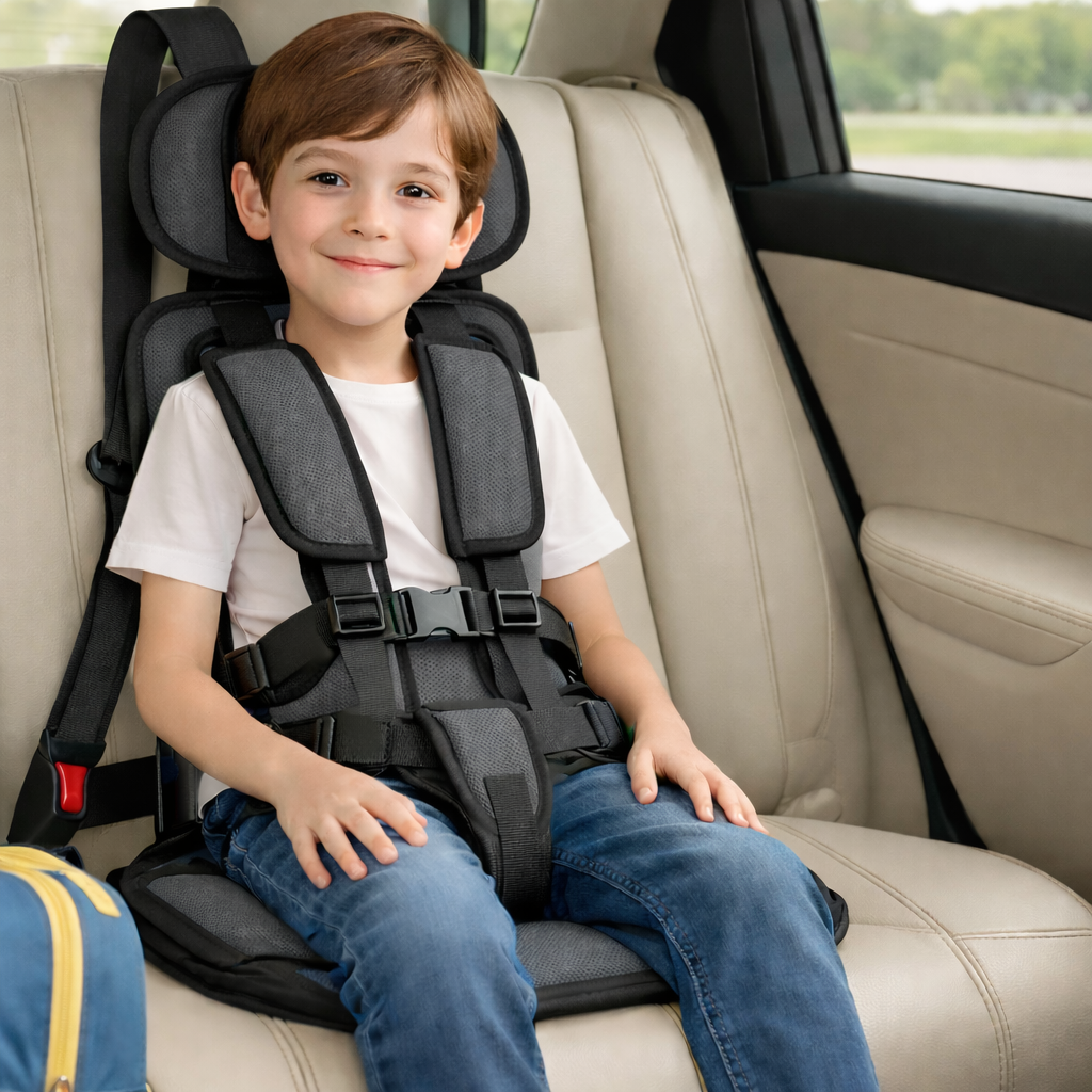 Portable Car Seat Booster Child Car Seat Kids Booster Seat Women's - Image 14