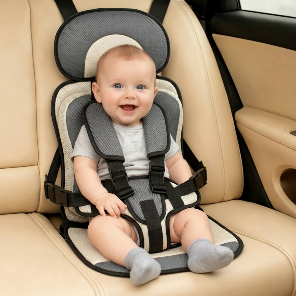 Portable Car Seat Booster Child Car Seat Kids Booster Seat Women's - Image 15