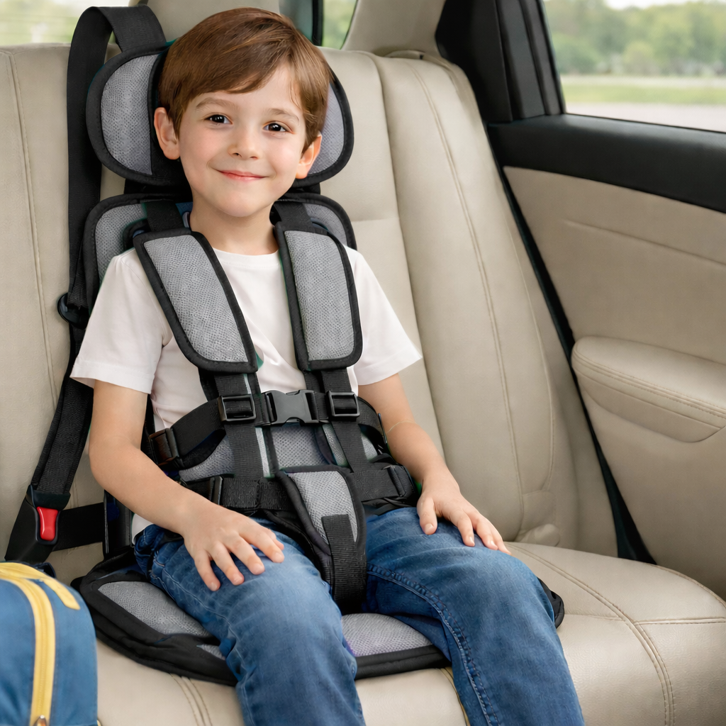 Portable Car Seat Booster Child Car Seat Kids Booster Seat Women's - Image 17