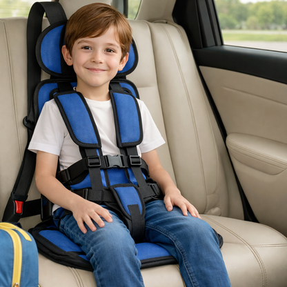 Portable Car Seat Booster Child Car Seat Kids Booster Seat Women's - Image 4