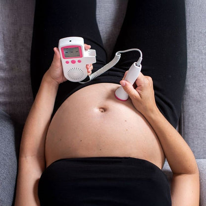 Baby Heart Monitor Fetal Doppler Pregnancy Heartbeat Device