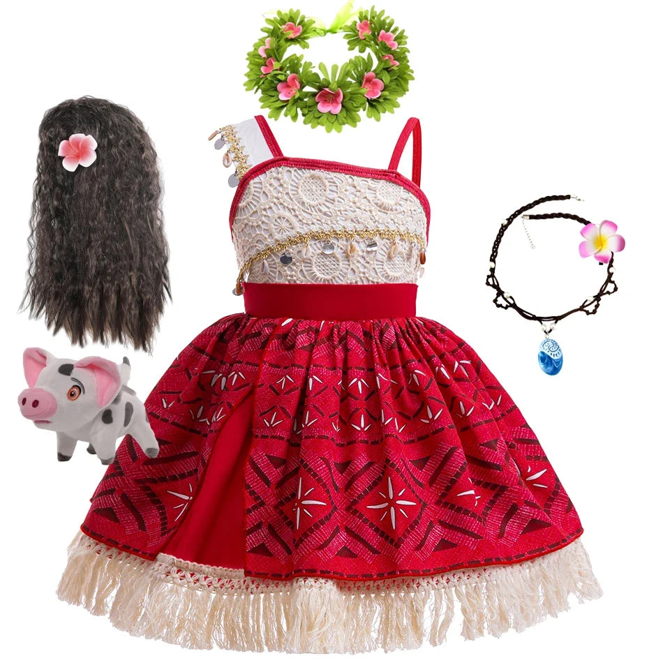 Princess Costume Halloween Costume Princess Halloween ocean Dress Girls - Image 12