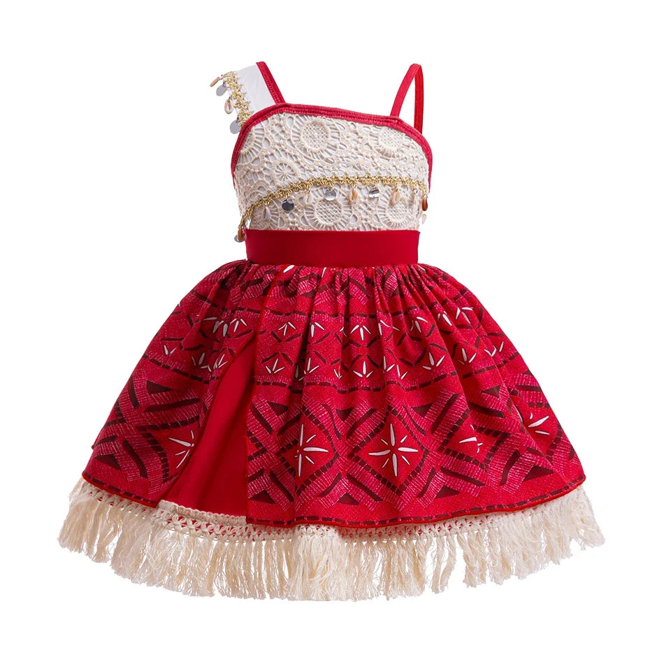 Princess Costume Halloween Costume Princess Halloween ocean Dress Girls - Image 2