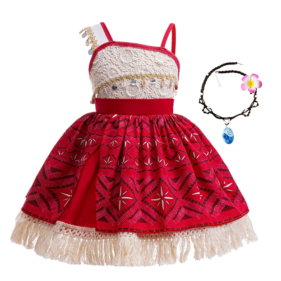 Princess Costume Halloween Costume Princess Halloween ocean Dress Girls - Image 9