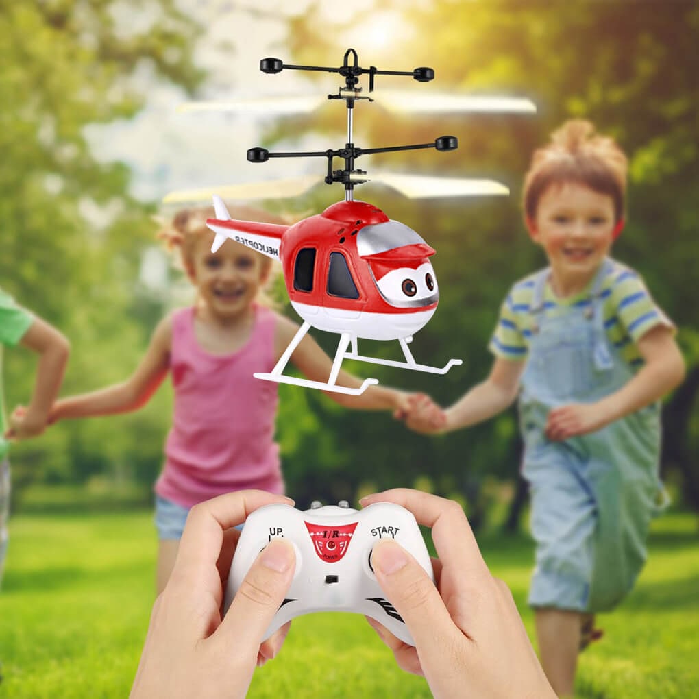 Rc Helicopter Remote Control Flying Toy Indoor Outdoor Fun - Image 1