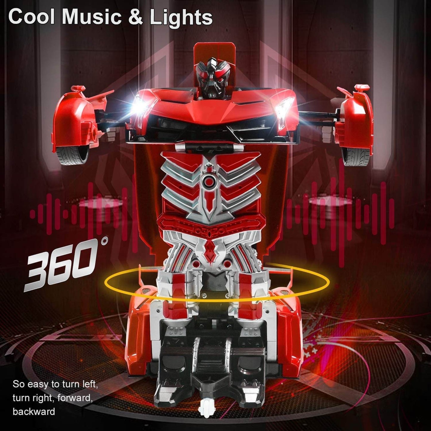 Rc Robot Car Remote Control Car Transformer Car Action Toy - Image 13