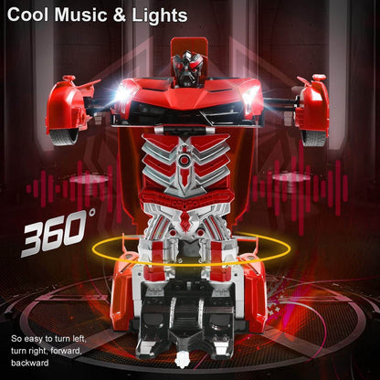 Rc Robot Car Remote Control Car Transformer Car Action Toy - Image 13